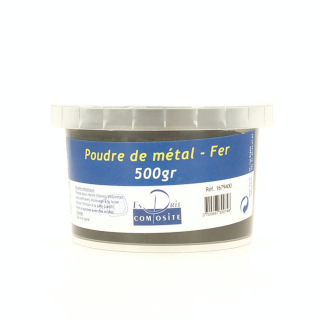 Poudre de métal Charges de fer 500 g - Esprit Composite - Rougier et Plé