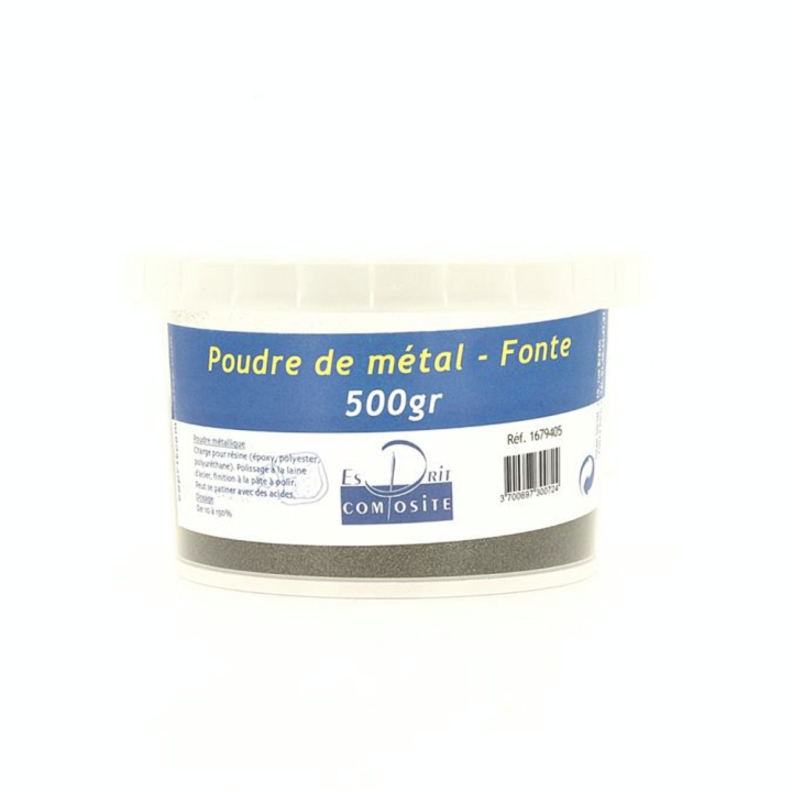 Poudre de métal Charges de fonte 500 g - Esprit Composite - Rougier et Plé