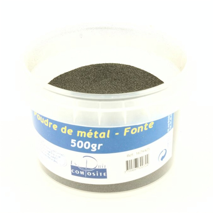 Poudre de métal Charges de fonte 500 g - Esprit Composite - Rougier et Plé