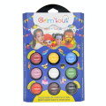 Palette de maquillage 9 couleurs - Carnaval - Grim'Tout - Rougier et Plé