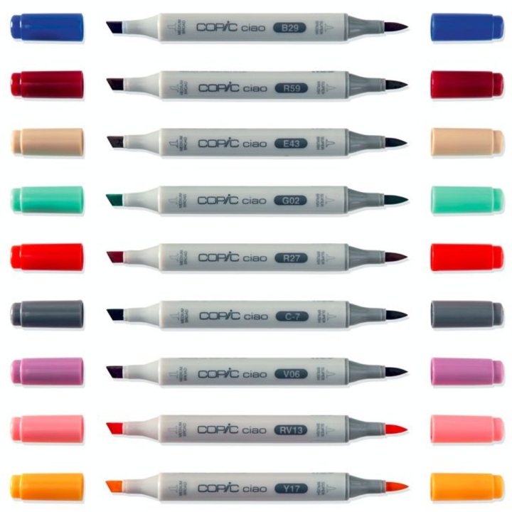 Marqueur à alcool double-pointe Ciao - Copic - Rougier et Plé