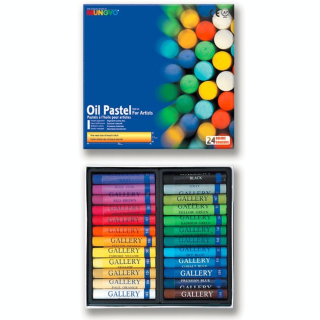 Boîte de 24 pastels à l'huile - Mungyo - Rougier et Plé