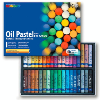 Boîte de 36 pastels à l'huile - Mungyo - Rougier et Plé