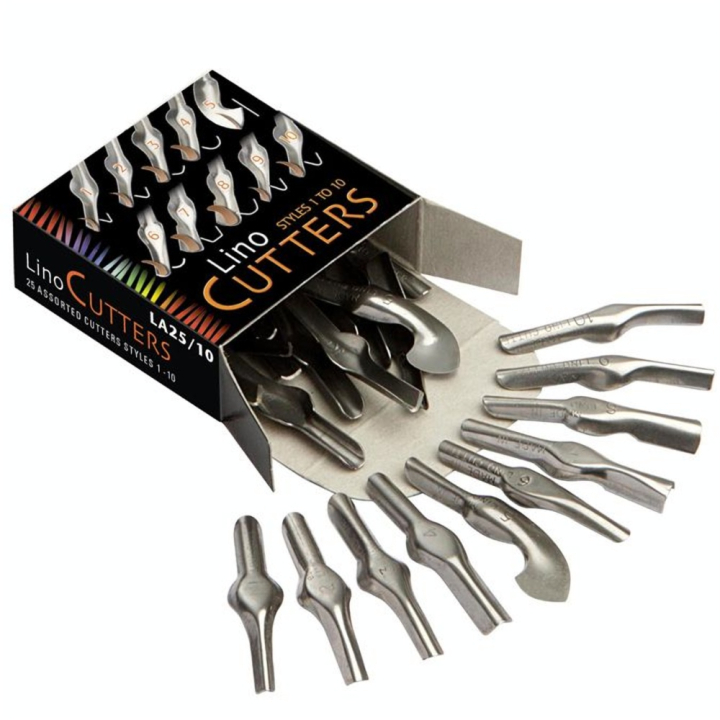 Assortiment de 10 gouges n 1 à 10 - ESSDEE - Rougier et Plé