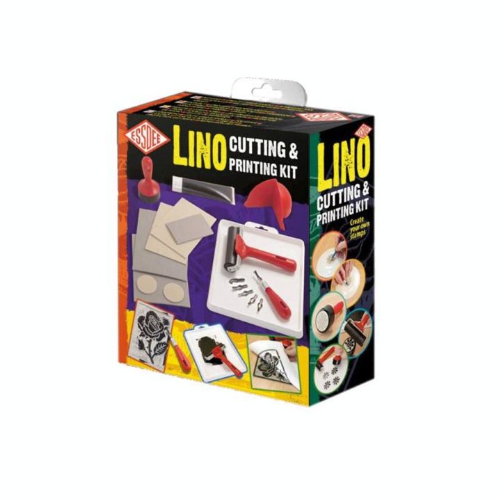Kit d'apprentissage de la linogravure - ESSDEE - Rougier et Plé