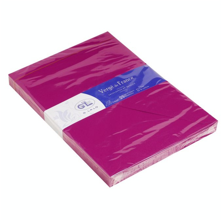25 enveloppes doublées Vergé 162 x 229 mm - G. Lalo - Rougier et Plé