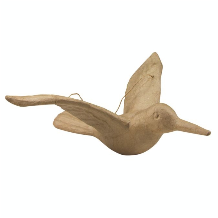 Colibri en papier mâché 11 cm - Décopatch - Rougier et Plé