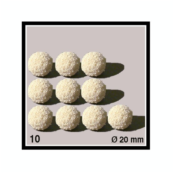 Boules éponge diamètre 20 mm - Schulcz - Rougier et Plé