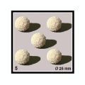 Boules éponge diamètre 25 mm - Schulcz - Rougier et Plé
