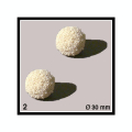 Boules éponge diamètre 30 mm - Schulcz - Rougier et Plé