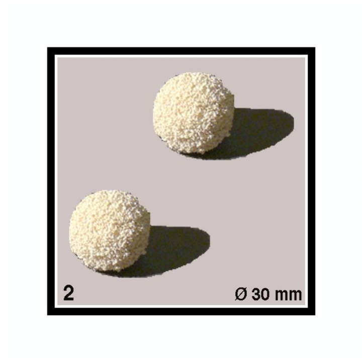 Boules éponge diamètre 30 mm - Schulcz - Rougier et Plé