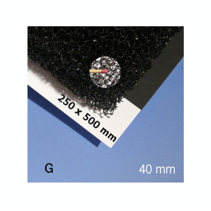 Mousse pour végétation noire alvéole 40 mm - Schulcz - Rougier et Plé