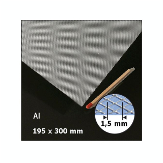 Plaque de métal déployé motif 1,5 mm - Schulcz - Rougier et Plé