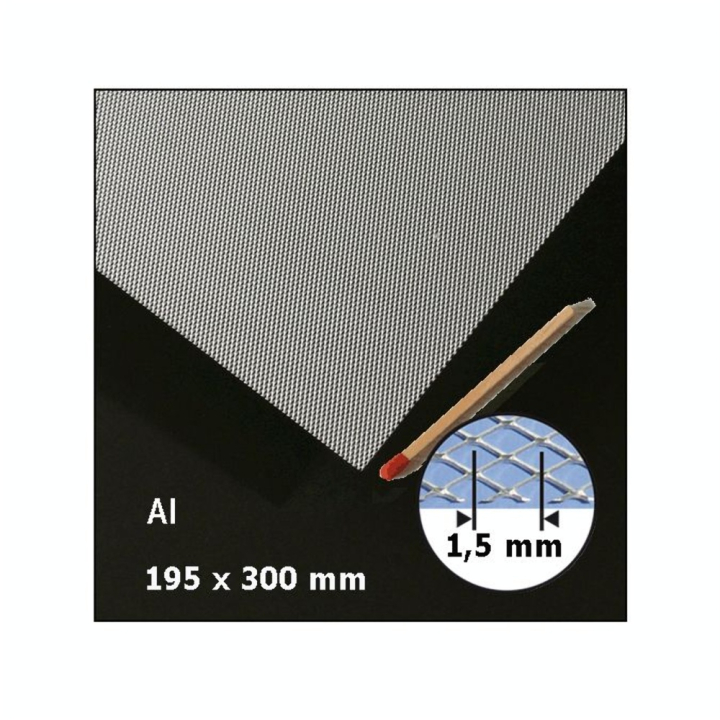 Plaque de métal déployé motif 1,5 mm - Schulcz - Rougier et Plé