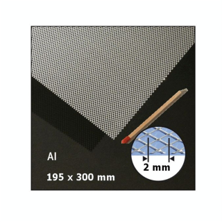 Plaque de métal déployé motif 2 mm - Schulcz - Rougier et Plé
