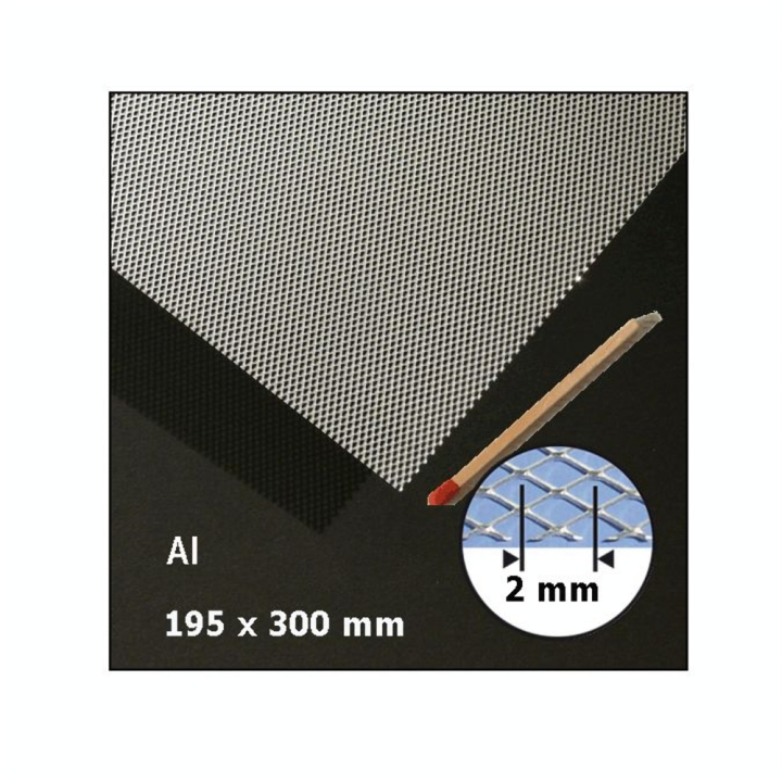Plaque de métal déployé motif 2 mm - Schulcz - Rougier et Plé