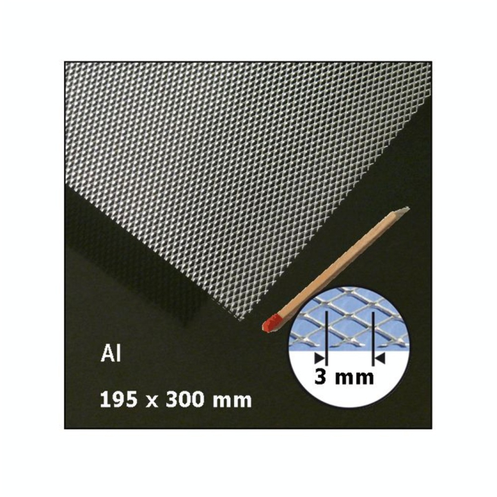 Plaque de métal déployé motif 3 mm - Schulcz - Rougier et Plé