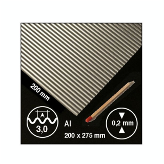 Tôle ondulée en aluminium motif 3 mm - Schulcz - Rougier et Plé