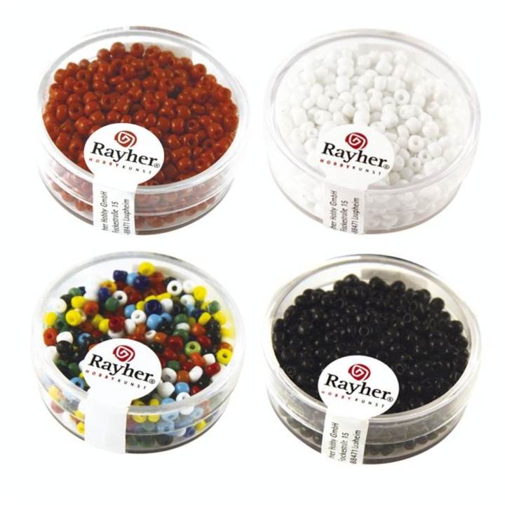 Perles de rocaille 2,6 mm opaques - Rayher - Rougier et Plé