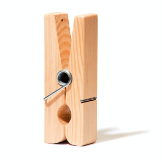 Pince à linge géante en bois 14cm - Artemio - Rougier et Plé