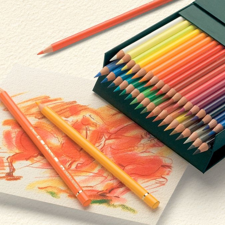Coffret Studio de 36 crayons de couleurs Polychromos - Faber-Castell - Rougier et Plé