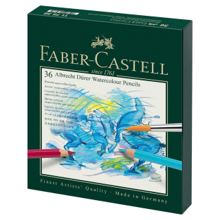 Crayon aquarellable Albrecht Dürer - Boite Studio 36 couleurs - Faber-Castell - Rougier et Plé