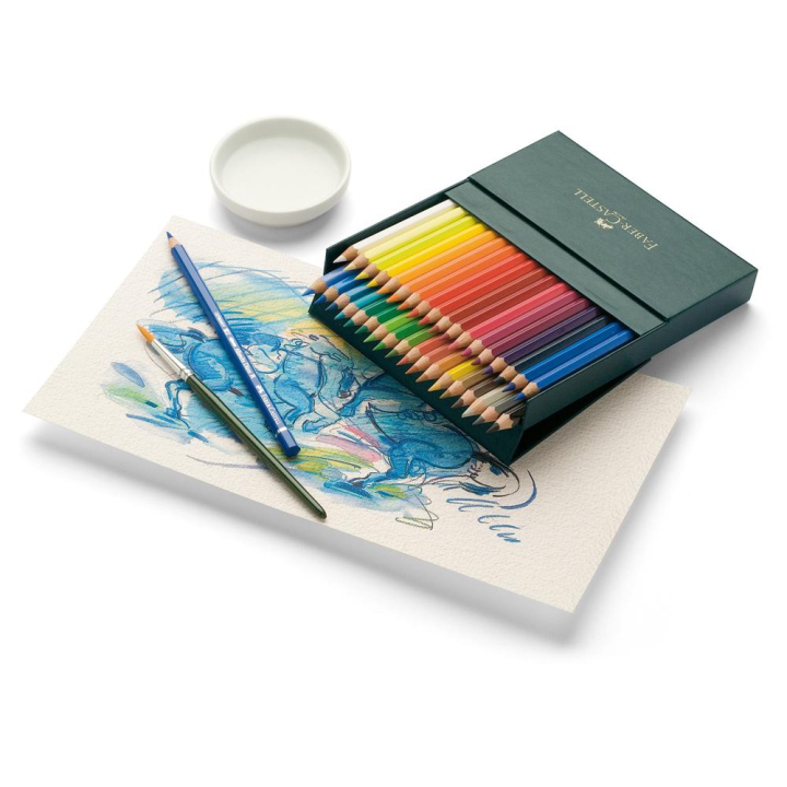 Crayon aquarellable Albrecht Dürer - Boite Studio 36 couleurs - Faber-Castell - Rougier et Plé
