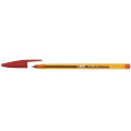 Stylo à bille cristal rouge fin - Bic - Rougier et Plé