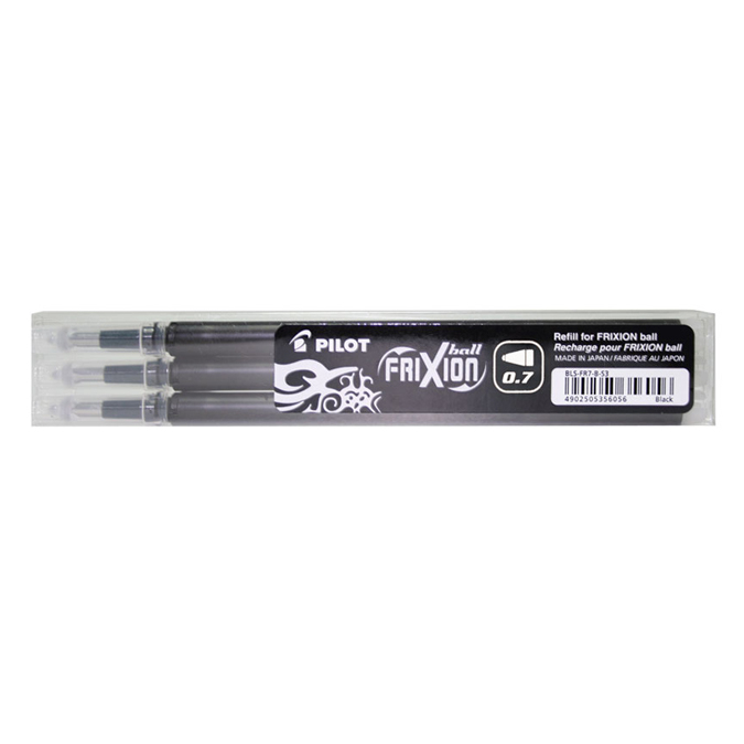 Recharges d'encre noire pour FriXion Ball par 3 - Pilot - Rougier et Plé