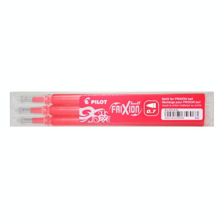 Recharges d'encre rouge pour FriXion Ball par 3 - Pilot - Rougier et Plé