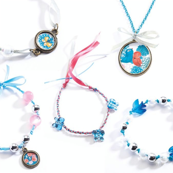 Coffret de création de bijoux Perles et oiseaux - Djeco - Rougier et Plé