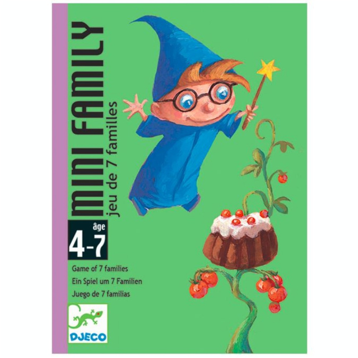 Jeu de cartes 7 familles Mini family - Djeco - Rougier et Plé