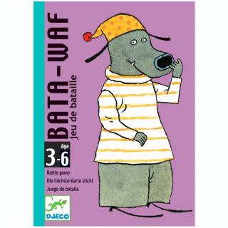 Jeu de cartes bataille Bata waf - Djeco - Rougier et Plé