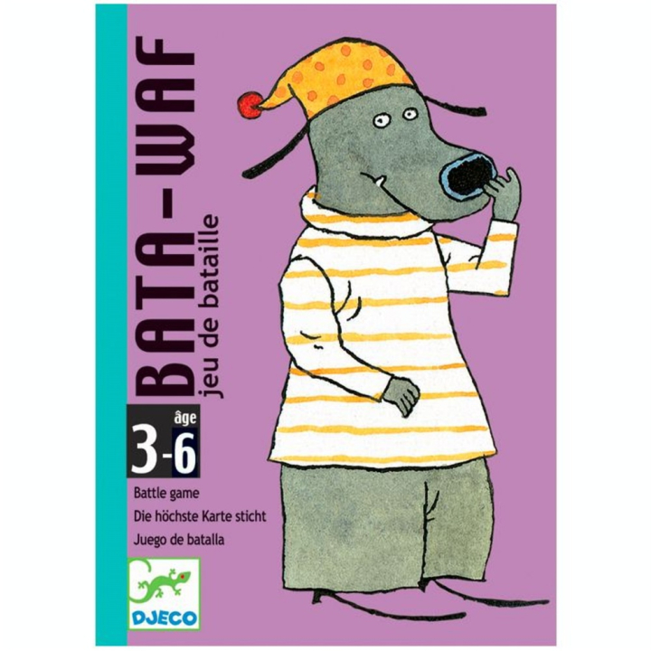 Jeu de cartes bataille Bata waf - Djeco - Rougier et Plé