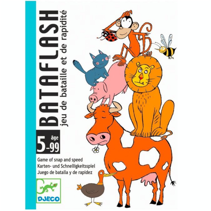 Jeu de cartes stratégie Bataflash - Djeco - Rougier et Plé