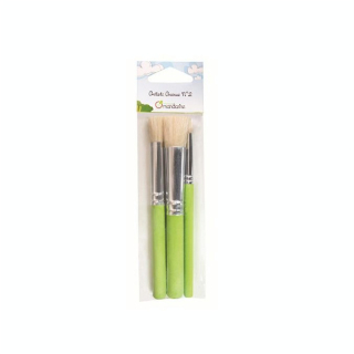 Pinceau à pochoir set de 3 - Avenue Mandarine - Rougier et Plé