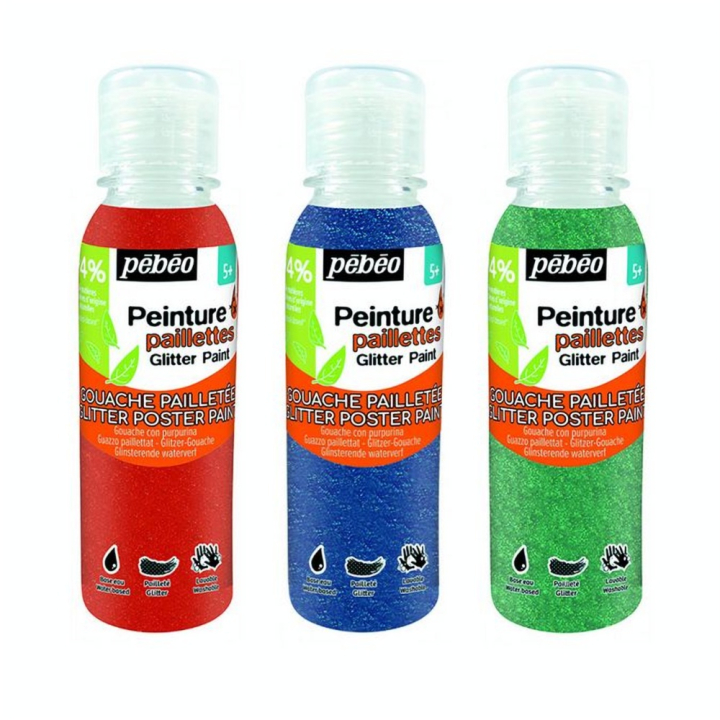Peinture pailletée 150 ml - Pébéo - Rougier et Plé