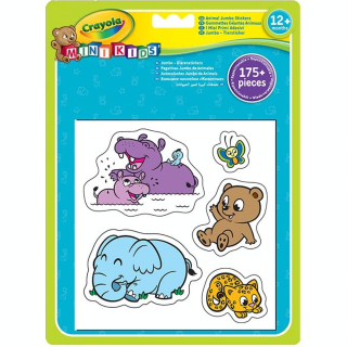 Gommettes géantes 16 Animaux 120 pièces - Crayola - Rougier et Plé