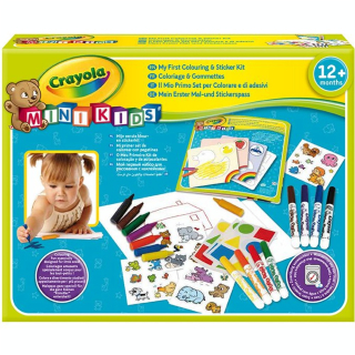 Coffret de coloriage et gommettes 1er âge - Crayola - Rougier et Plé
