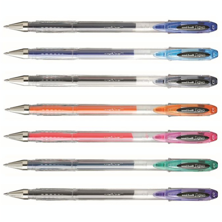 Stylo gel Signo 0,7 mm - Uni-Ball - Rougier et Plé