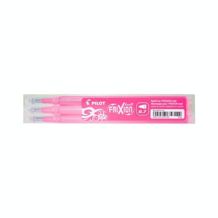 Set de 3 recharges d'encre rose pour le Frixion Ball Clicker - Pilot - Rougier et Plé