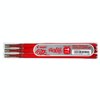 Set de 3 recharges d'encre rouge pour le Frixion point - Pilot - Rougier et Plé