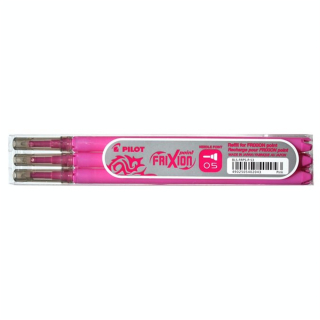 Set de 3 recharges d'encre rose pour le Frixion point - Pilot - Rougier et Plé