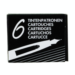 Boîte de 6 cartouches noires courtes - Carpentras - Rougier et Plé