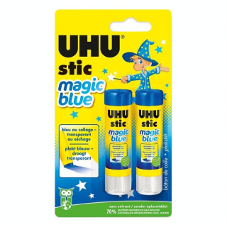 Bâton de colle Stic magic 8,2 g x 2 - Uhu - Rougier et Plé