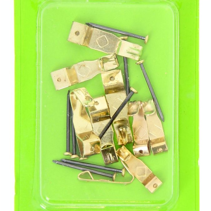 Crochet à tableau Luxe assortiment petits modèles par 9 - CiviC - Rougier et Plé