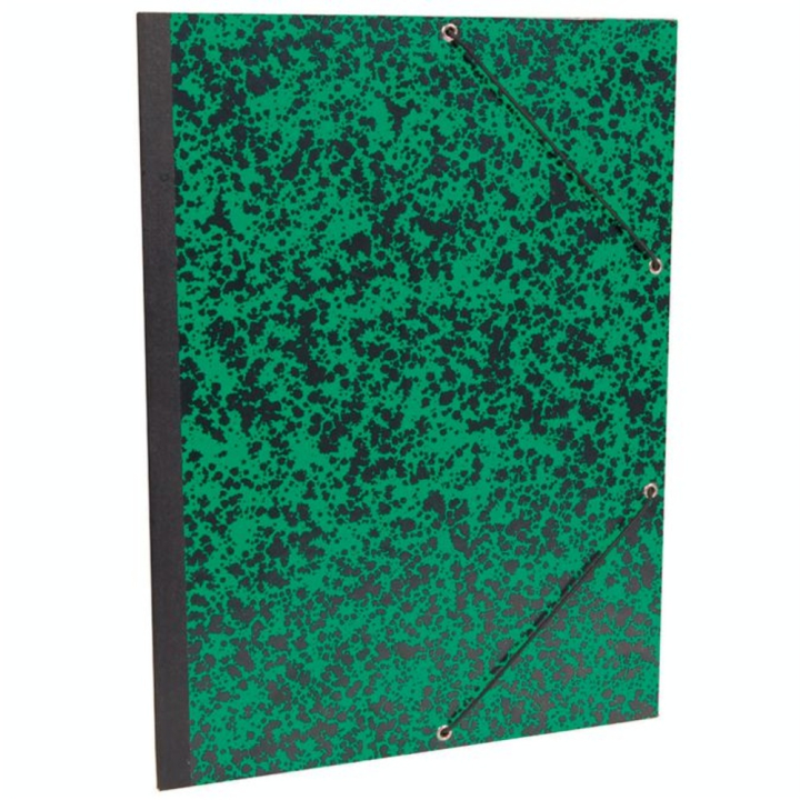 Carton à dessin Annonay vert à élastiques 32x45cm - Clairefontaine - Rougier et Plé