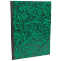 Carton à dessin Annonay vert à élastiques 37x52cm - Clairefontaine - Rougier et Plé