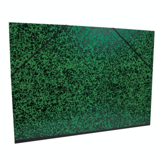 Carton à dessin Annonay vert à élastiques 52x72cm - Clairefontaine - Rougier et Plé