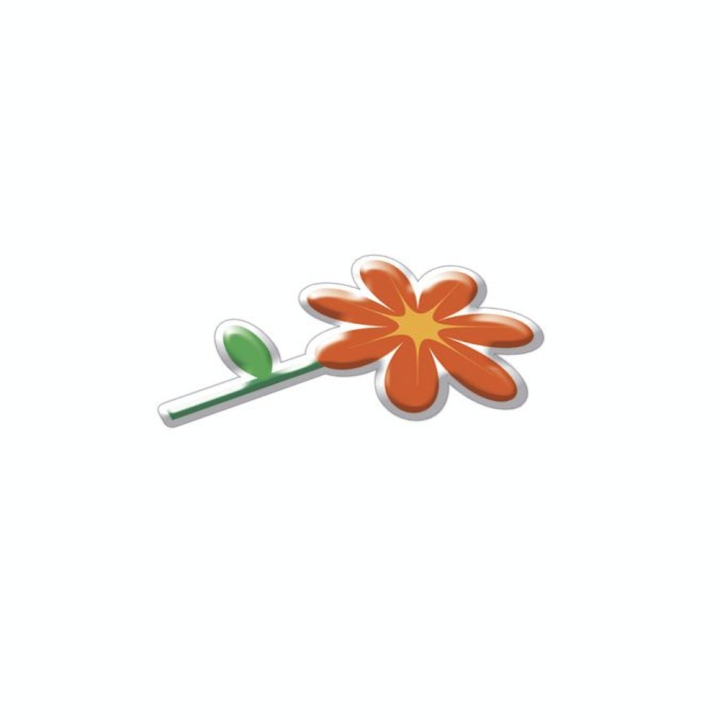 Autocollants relief Fleurs - Maildor - Rougier et Plé